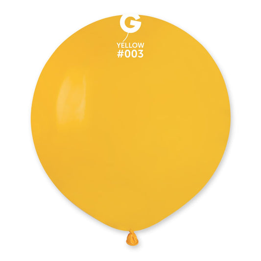 19" Gemar Yellow #003 25pcs