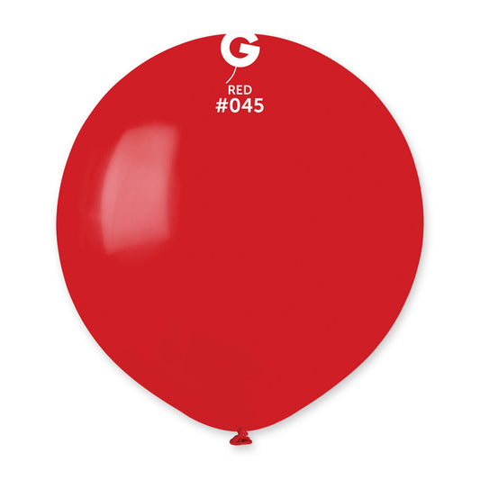 19" Gemar Standard Red #045 25pcs